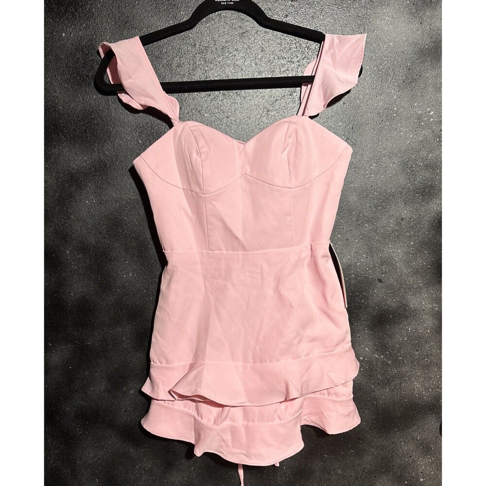 NWT Babydoll Sz 0 Dress Feminine Party Las Vegas Summer Coquette Elegant Grace